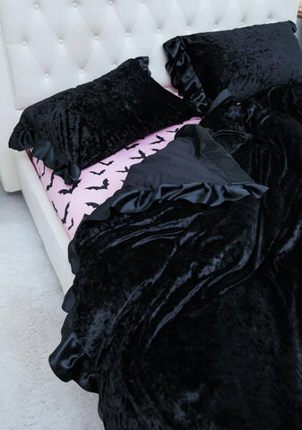 Sinister Snooze Velvet Duvet Cover