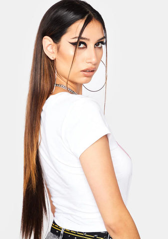 Wittle Heart Quiver Graphic Baby Tee