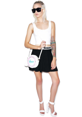 Reeves Fitted Crop Tank - Gold