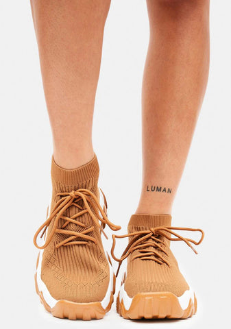 Sand Retro Revolution Sneakers