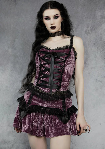 All Of Eternity Velvet Skirt