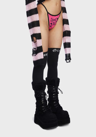 Spoil Me Graphic Thong