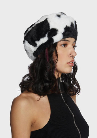 Endless Adventure Faux Fur Beret