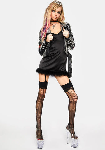 Grim Won't Break Your Heart Mini Dress