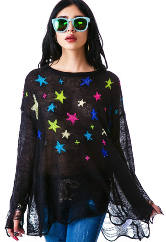 Nighttime Lennon Sweater - Gold
