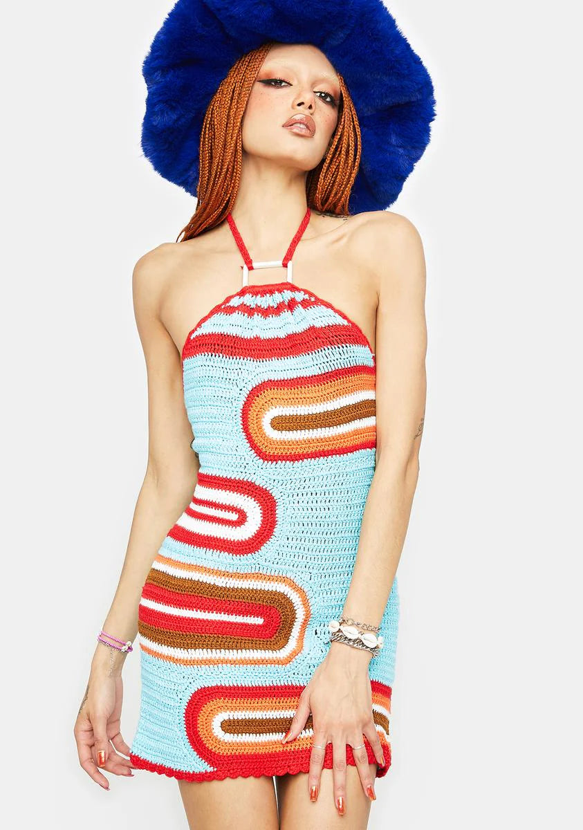 Dance Valley Crochet Dress