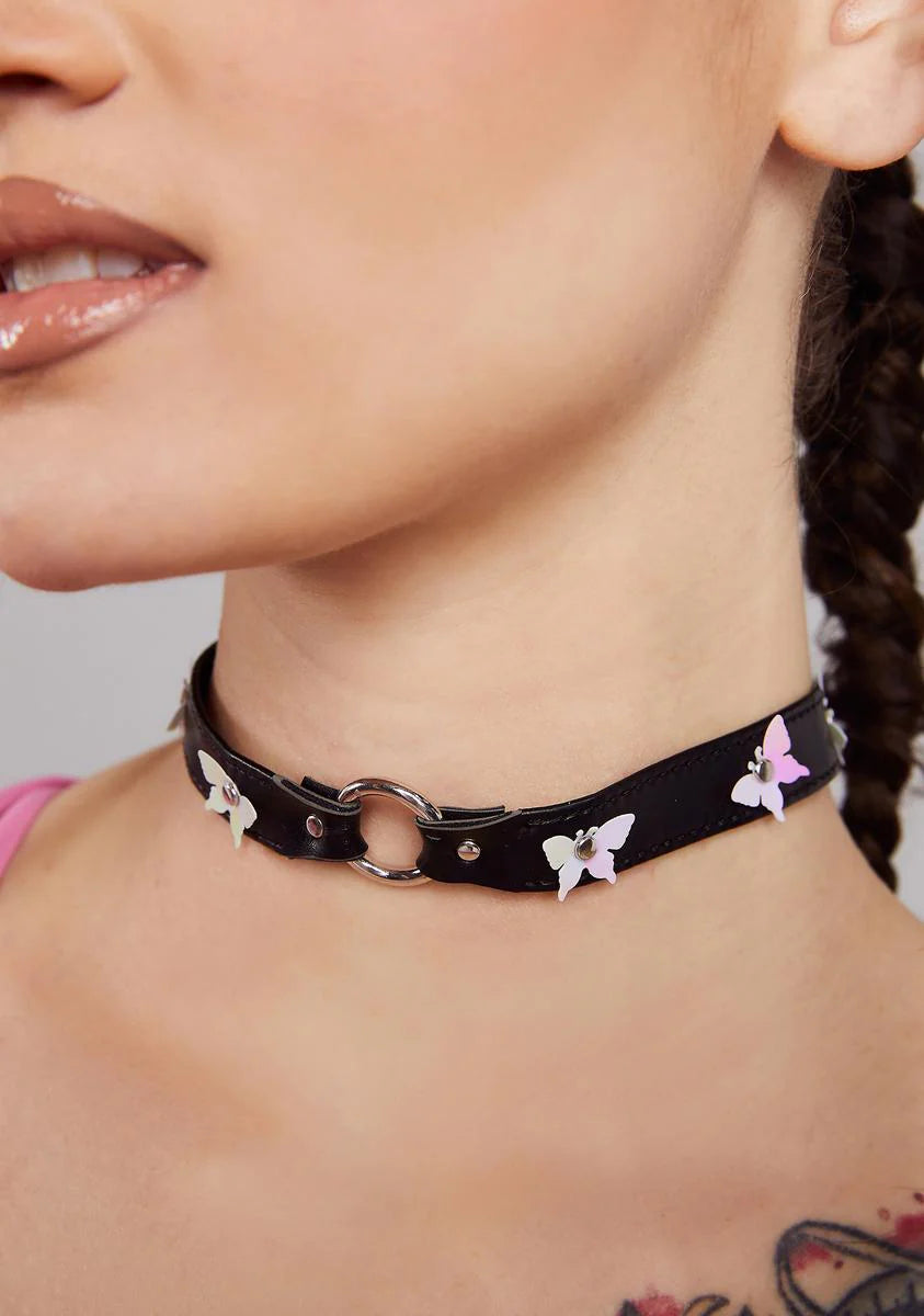All The Wonder Butterfly Choker