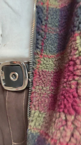 I Don’t Care Hooded Sherpa Jacket