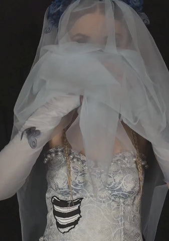 Moonlit Glow High-Low Dress