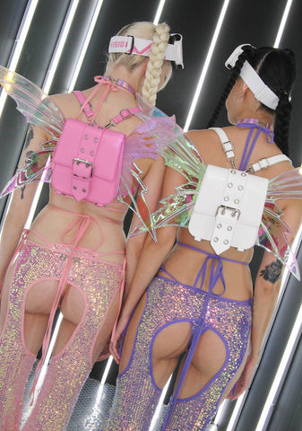 Fairy Code Mini Backpack - Pink