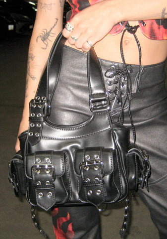 Moto Muse Buckle Handbag