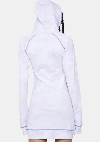 My Fiery Friend Hooded Dress