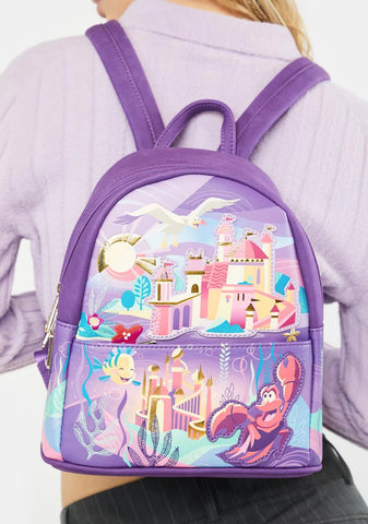 Disney Ariel’s Castle Mini Backpack