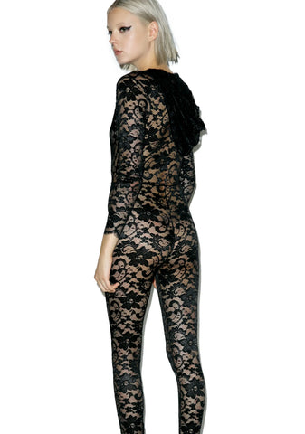 Missing U Lace Jumpsuit