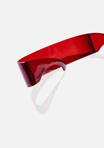 Red Shield Sunglasses