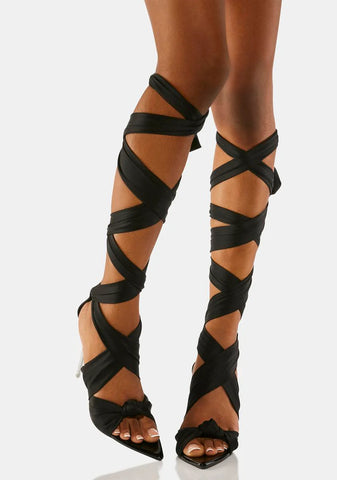 Keep It Simple Wrap Heels