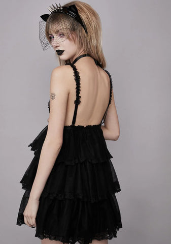 Mythical Mourning Tulle Dress