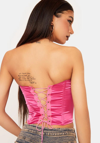 Darling Right On Time Corset Top