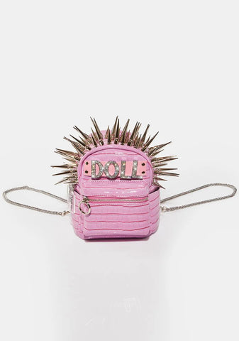 Pink Hellraiser Doll Mini Bag