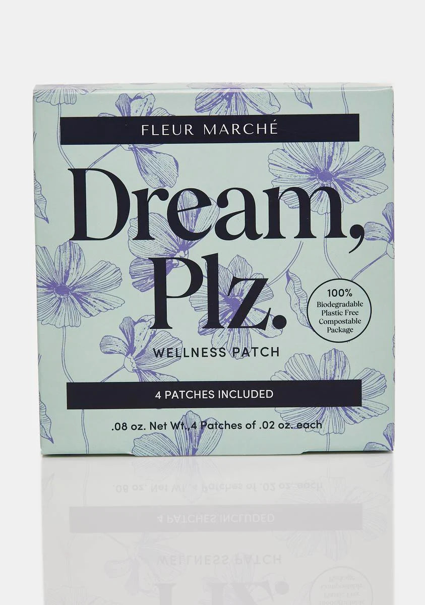 Dream, Plz. 4-Pack Botanical Patches