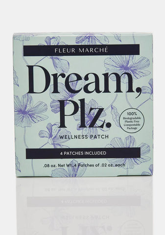 Dream, Plz. 4-Pack Botanical Patches