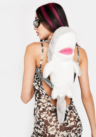 Shark Bitez Plush Backpack