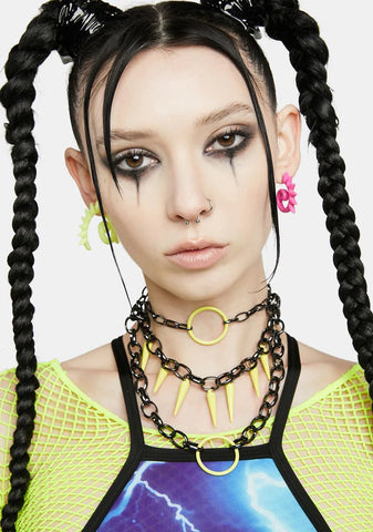 Toxic Takes Layered Chain Necklace
