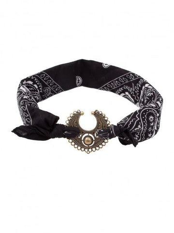 Mercutio Scarf Headpiece - Purple