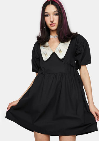 Dream Babydoll Collar Dress