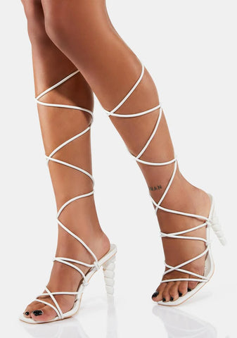 Not Just Your Friend Wrap Heels