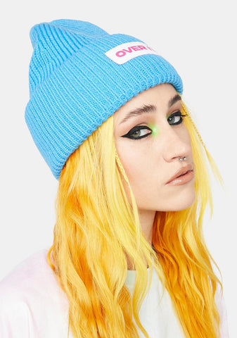 Over It Ribbed Beanie