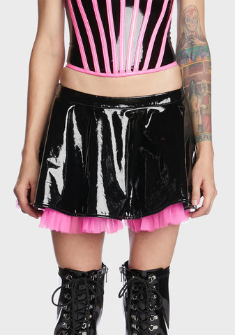 In Your Nightmares Mini Skirt