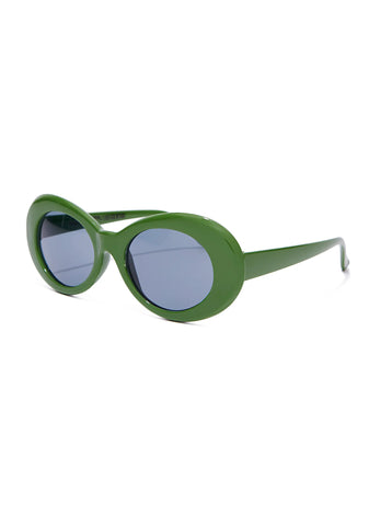 Olive Nevermind Sunglasses