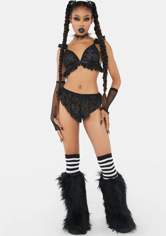 Witch You Were Here Lingerie Set