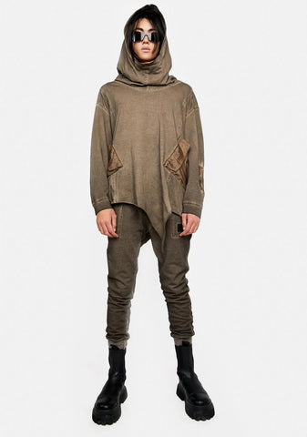 Atmosphere Unisex Patch Pocket Long Sleeve Top