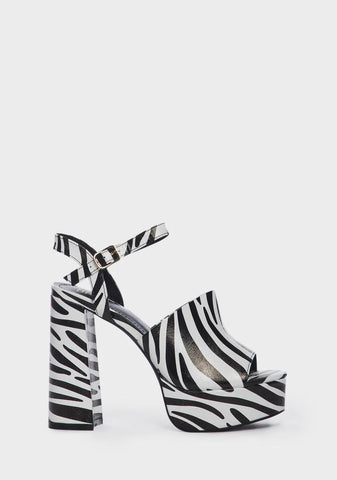 So Far Gone Platform Heels