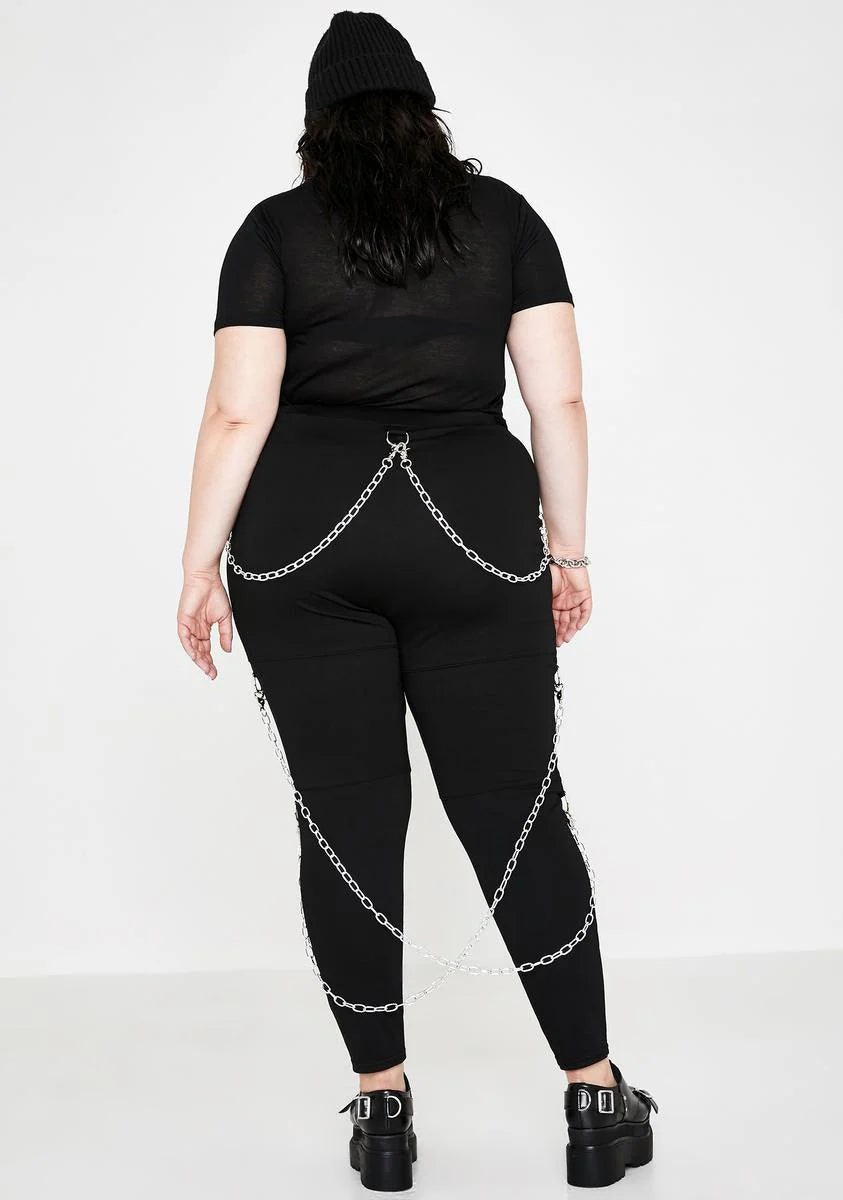 Such Tragic Irony Chained Leggings