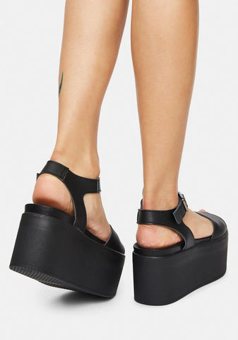 Rolly Vegan Platform Sandals