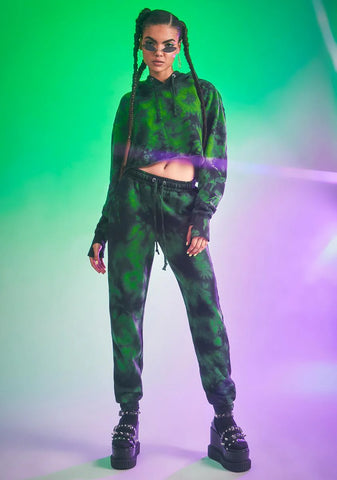 Fierce Femme Tie Dye Hoodie