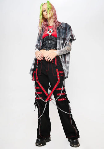 Midnight Dark Street Chain Pants