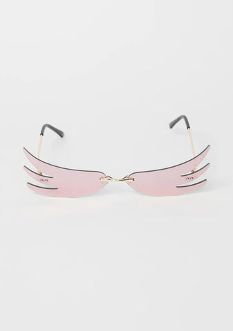 Bubblegum Above The Clouds Wing Sunglasses