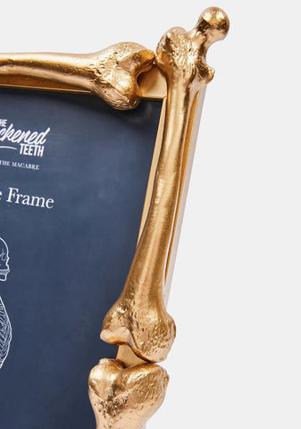 Antique Gold Bone Frame