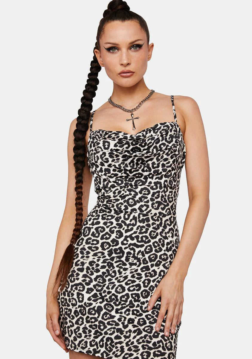 Leopard Kamala Mini Dress