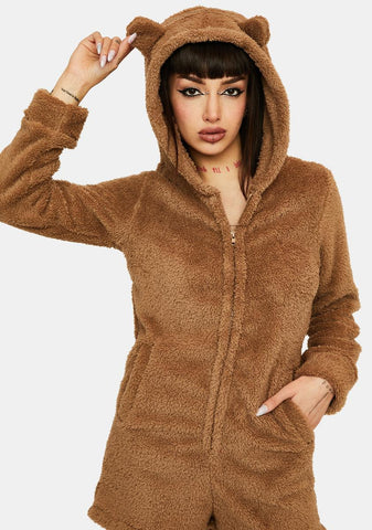 Cocoa Serious Snuggles Romper