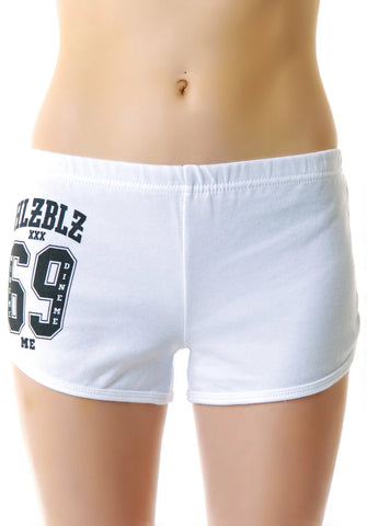 x Belle of the Brawl Sixty-Nine Shorts - White