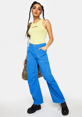 Blue Miami Vice Pants