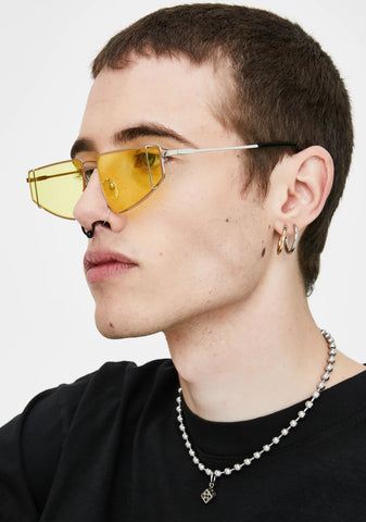 Mellow High Authority Rectangle Sunglasses