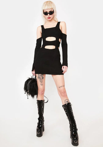 Night I've Thought About It Cutout Dress