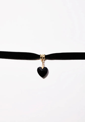 Love Is Dead Heart Choker