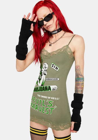 Devil's Harvest Cami Mini Dress
